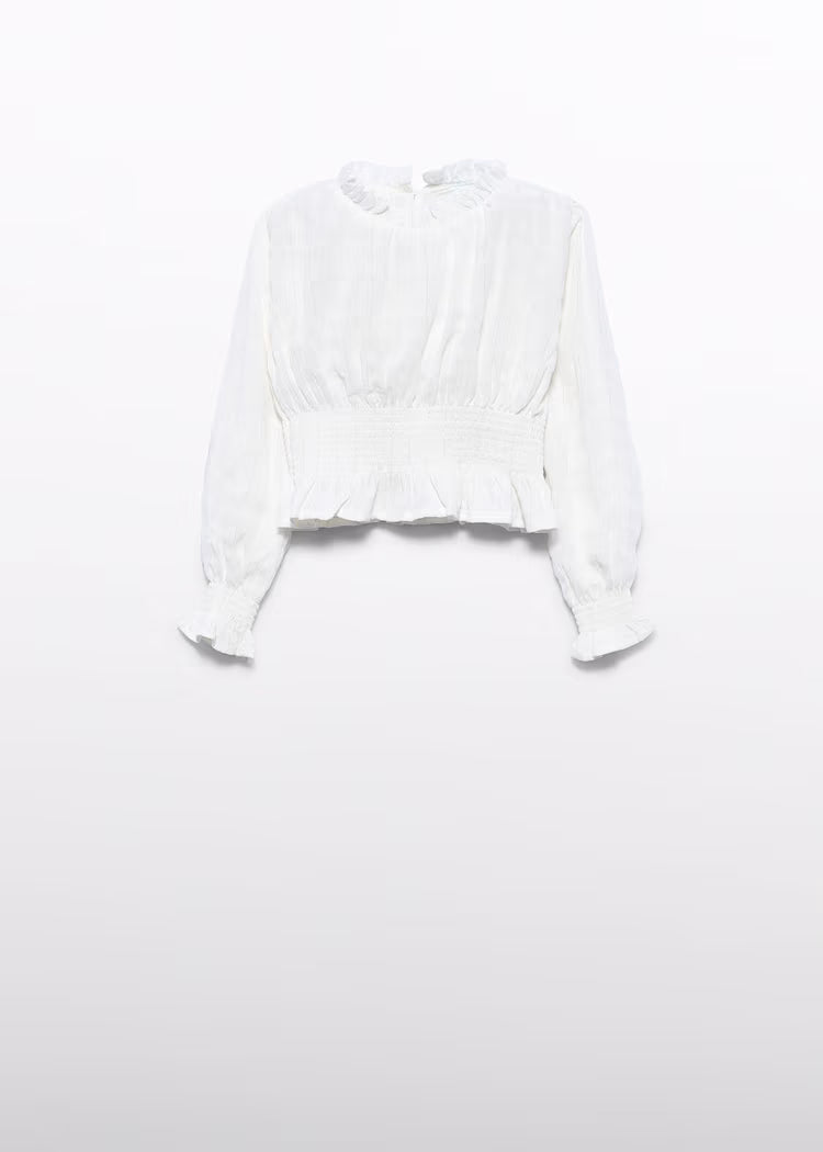 Blusa nido d'ape bimba - Abel & Lula