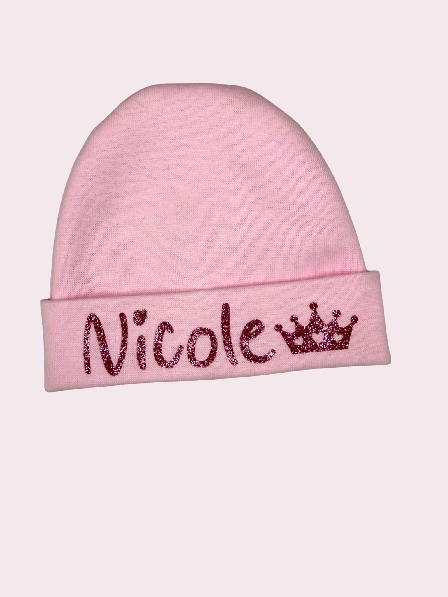 Berretto 0/3 mesi in cotone personalizzato