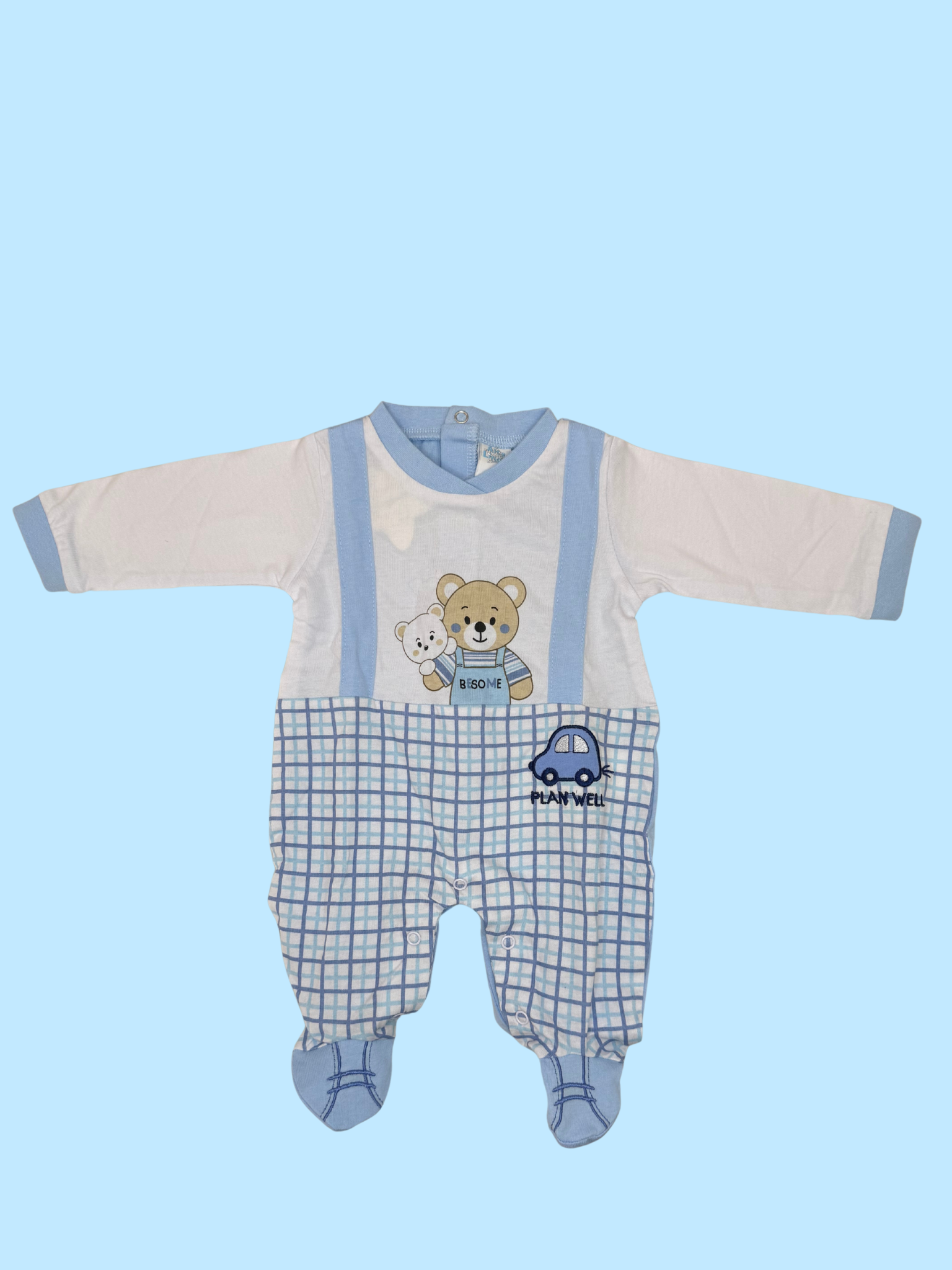 Tutina neonato in cotone