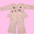 Liu-Jo newborn onesie with rhinestones