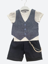 Completo elegante neonato