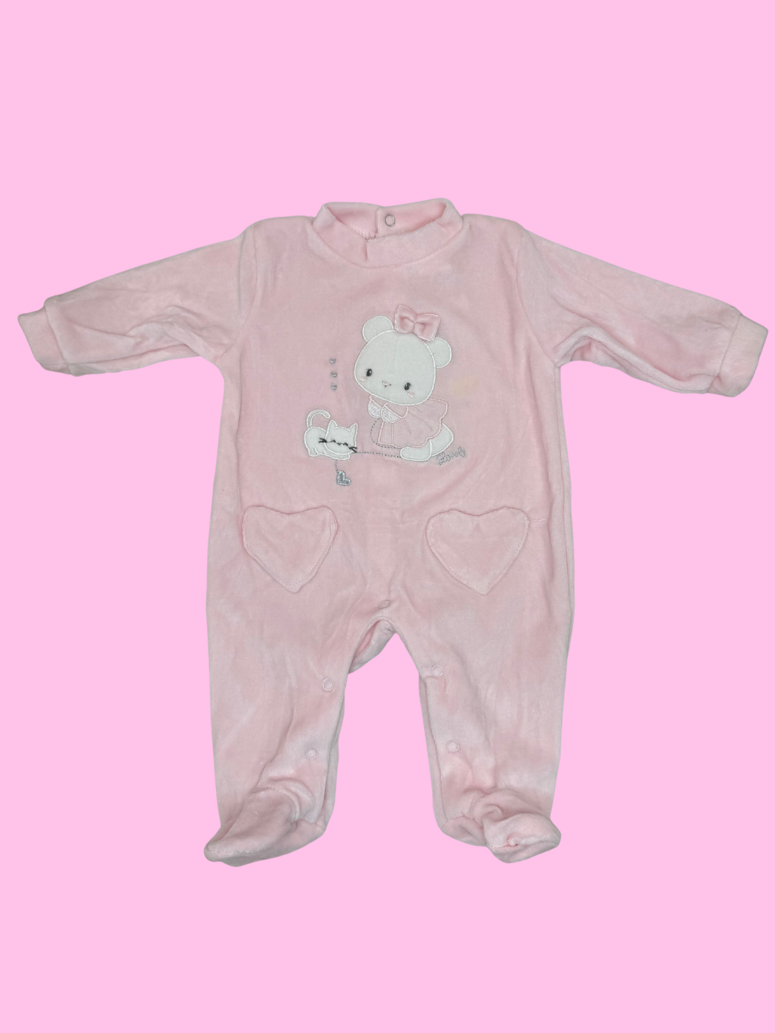 Chenille babygrow