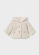 Cappotto con pelliccia neonata - Mayoral