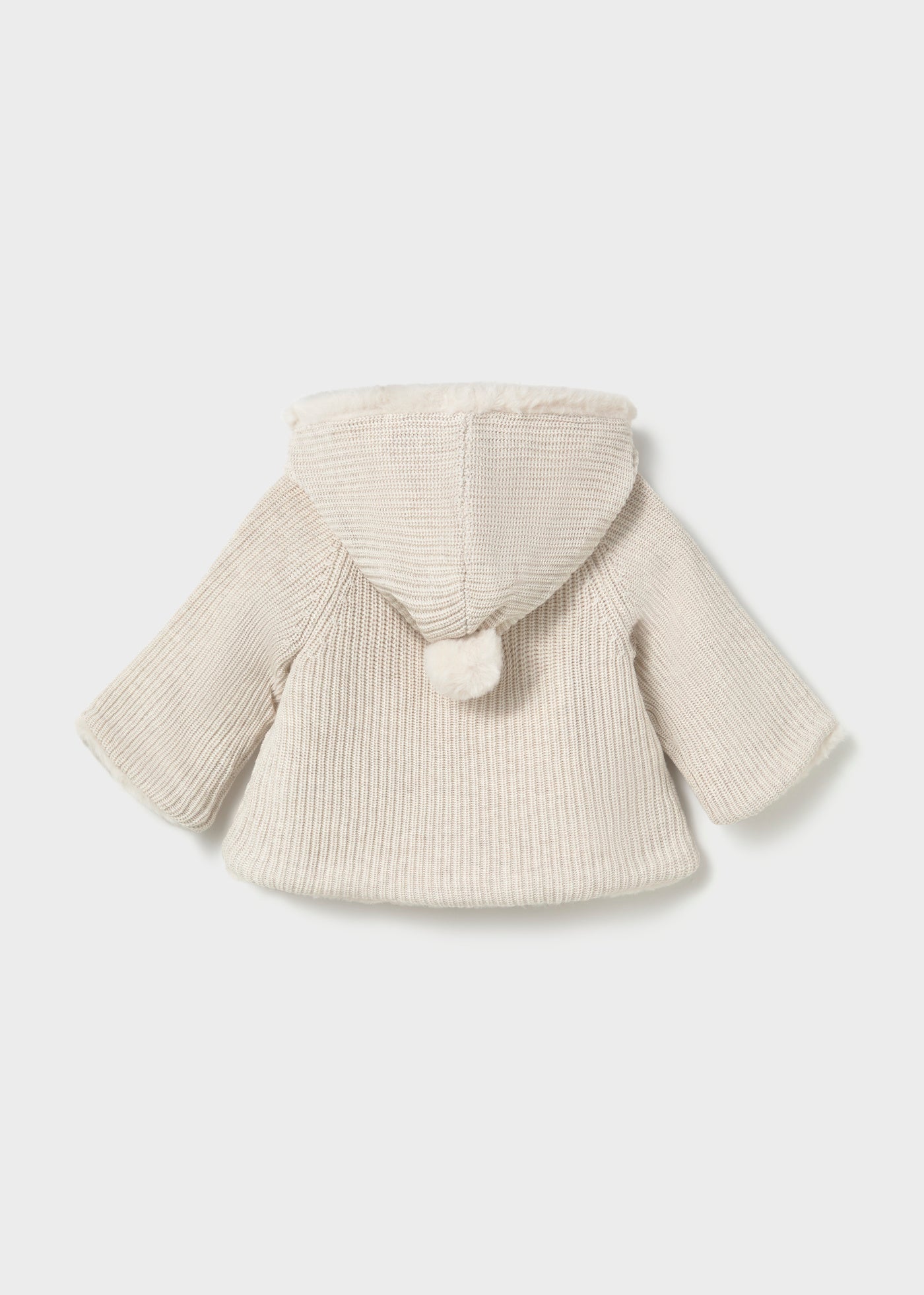 Cappotto con pelliccia neonata - Mayoral