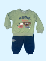 Tuta sportiva neonato - 3/18 mesi