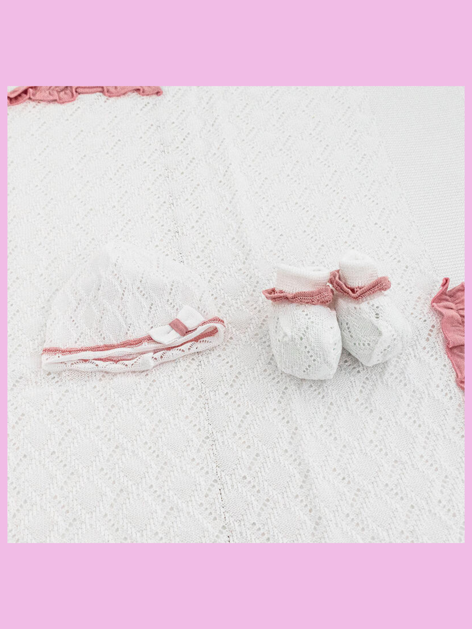 Newborn first-size set in cotton yarn - HopHopla
