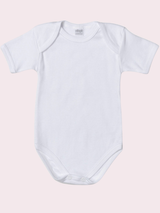 Body neonati 100% cotone a manica corta