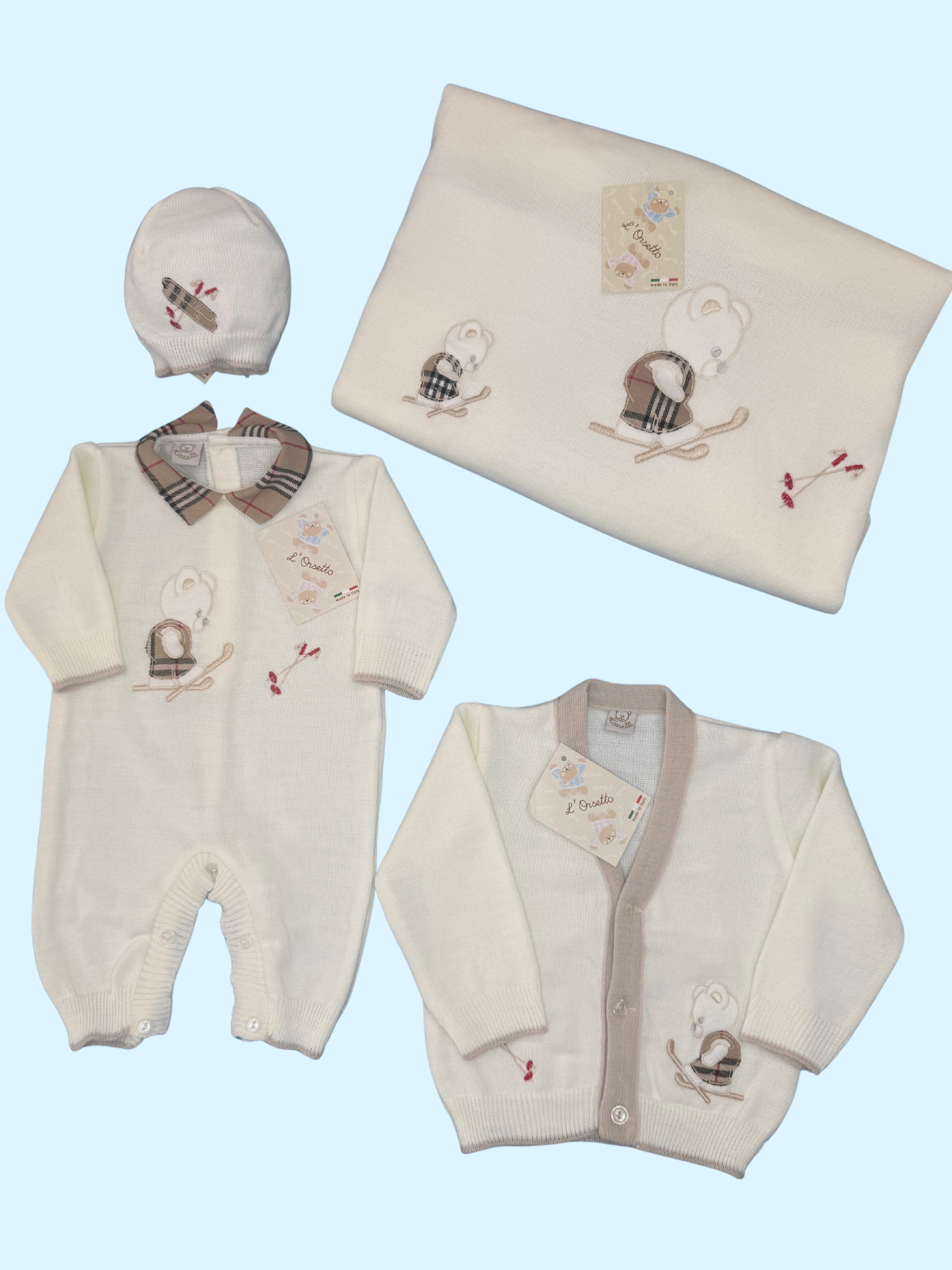 First birth newborn set - winter
