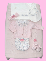 Set prima nascita neonata in filo di cotone - HopHopla