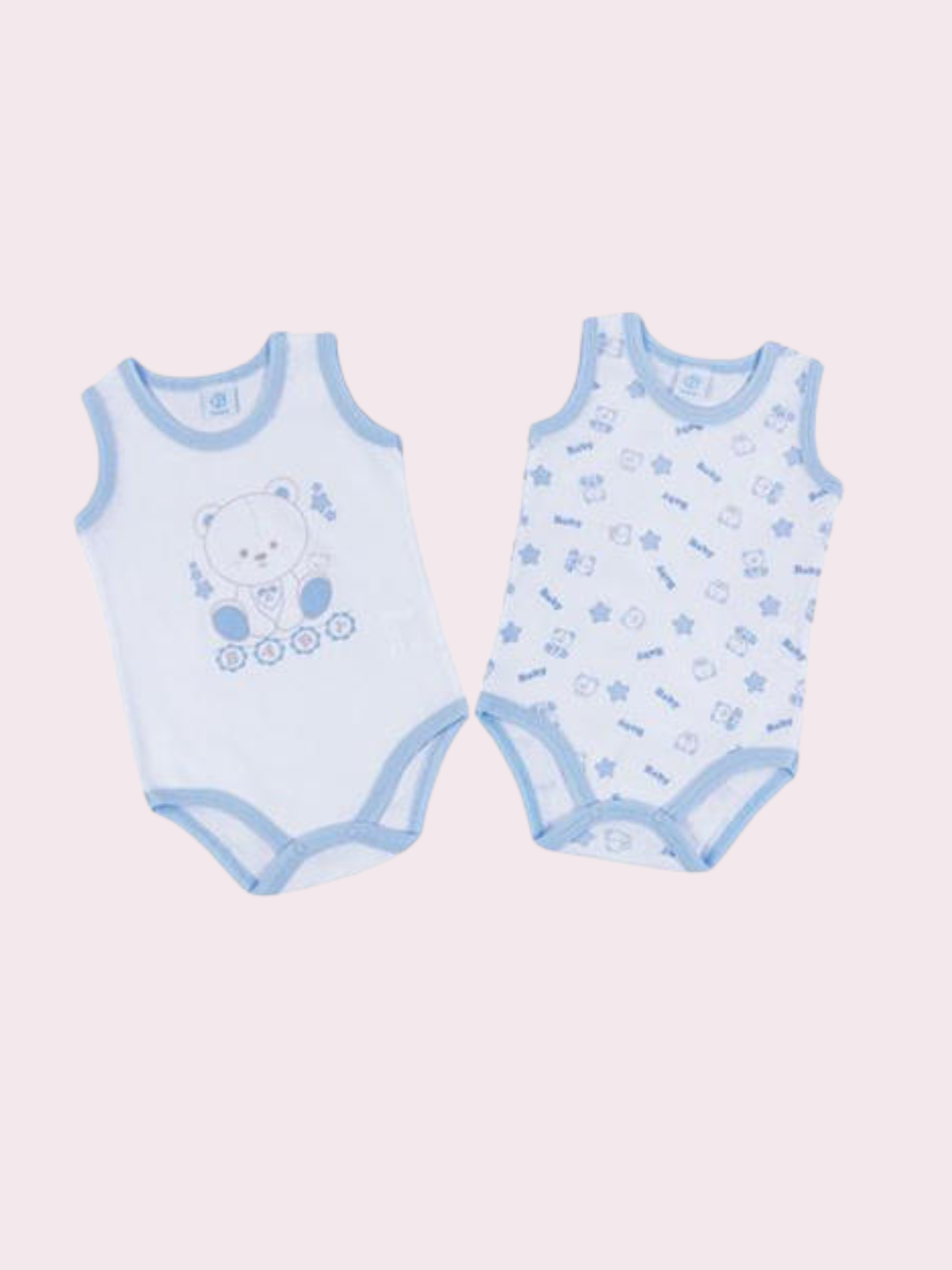 Body 100% cotone Bipack a spalla larga