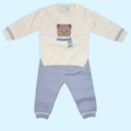 Completo neonato in maglia - 3/18 mesi