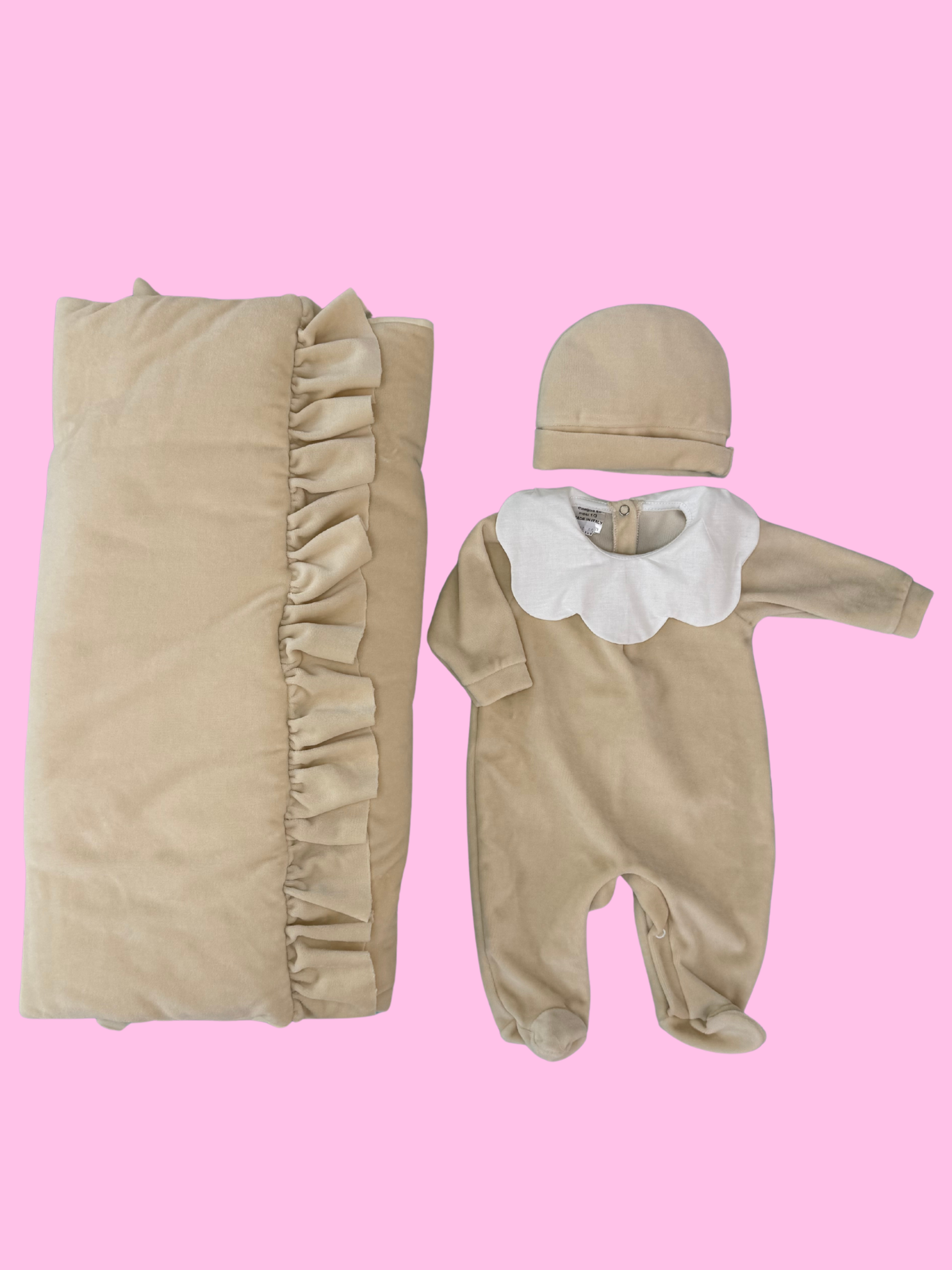 Newborn chenille set - Customizable