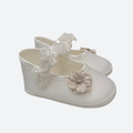 Scarpine battesimali "Alice" - Les Petits Enfants