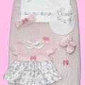 Newborn first-size set in cotton yarn - HopHopla