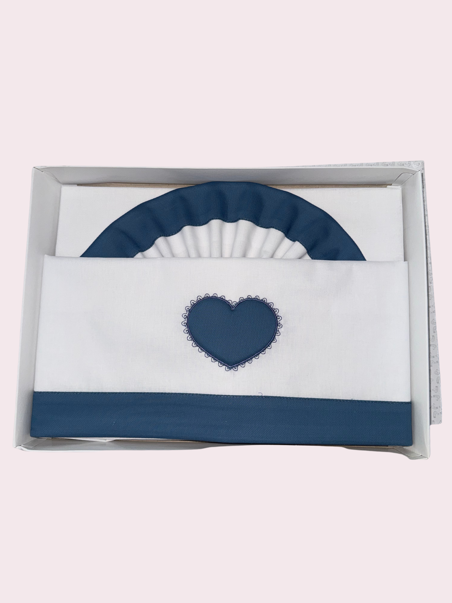 Composè lenzuola in cotone per carrozzina