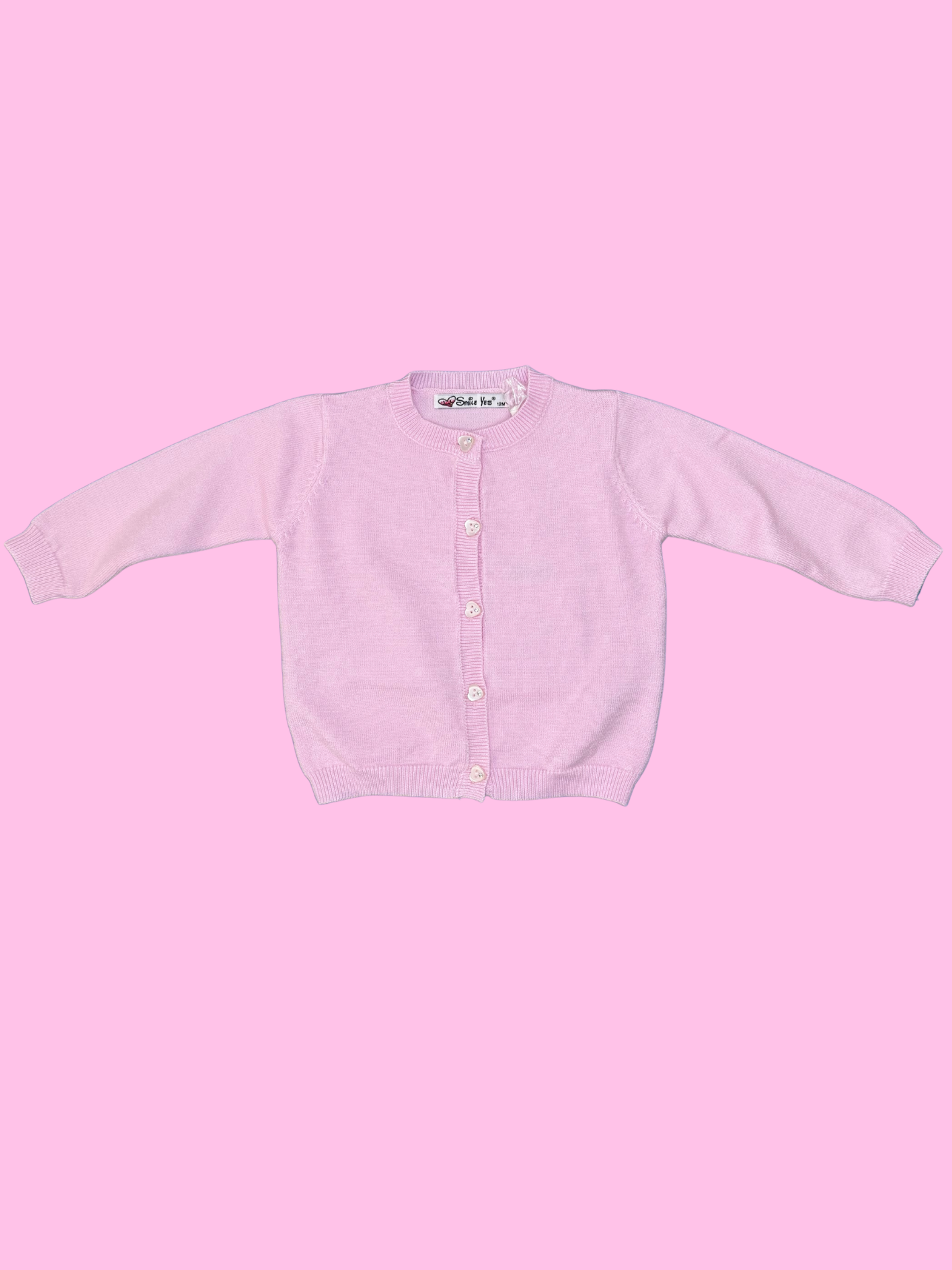 Cardigan in maglia neonata - 12/36 mesi