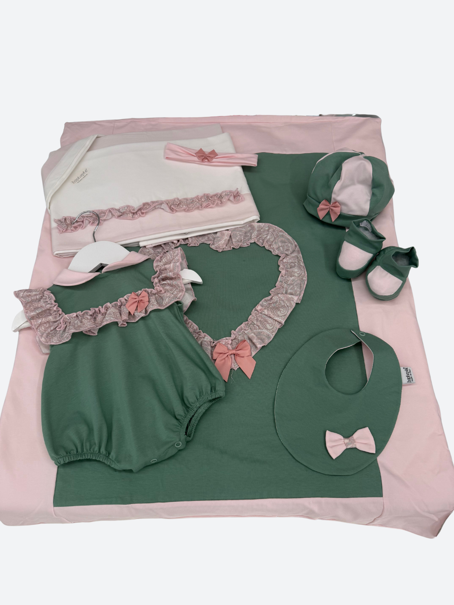 Set prima nascita neonata in cotone - HopHopla