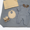 Set prima nascita neonato in lana - HopHopla