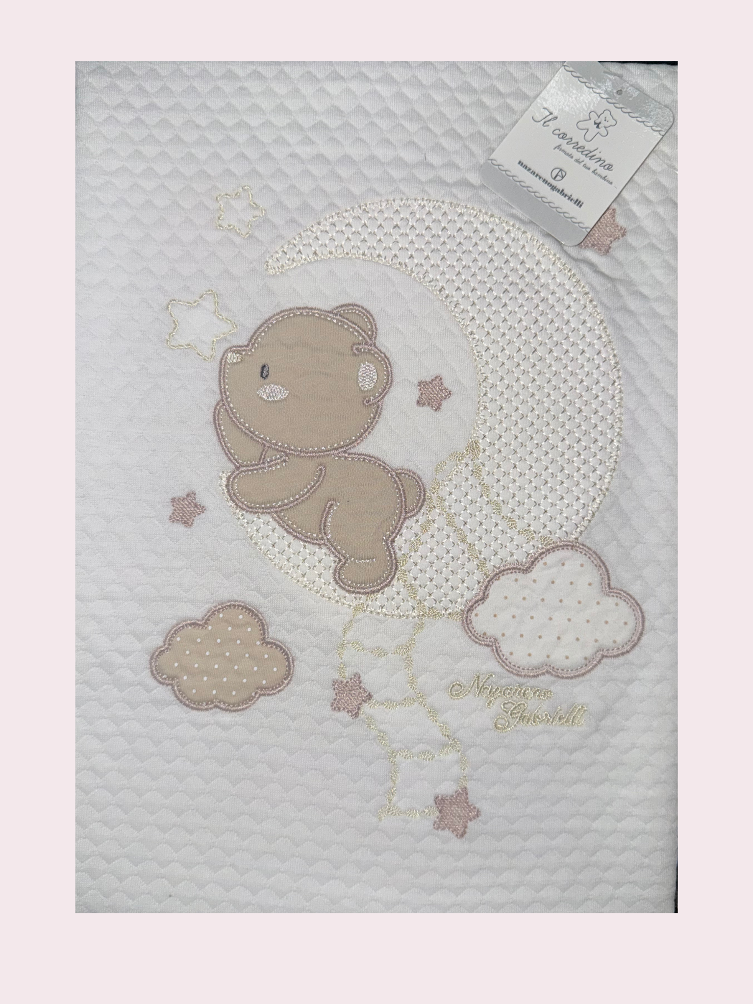 Coperta piquet per lettino