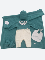 Set prima nascita in lana neonato - HopHopla