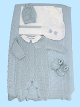 Set prima nascita neonato in filo di cotone - HopHopla