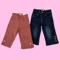 Pantaloni elasticizzati neonata - 12/36 mesi