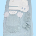Set prima nascita neonato in filo di cotone - HopHopla