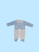 Tutina elegante neonato con papillon