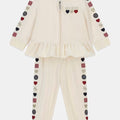 Completo in velluto neonata - Guess