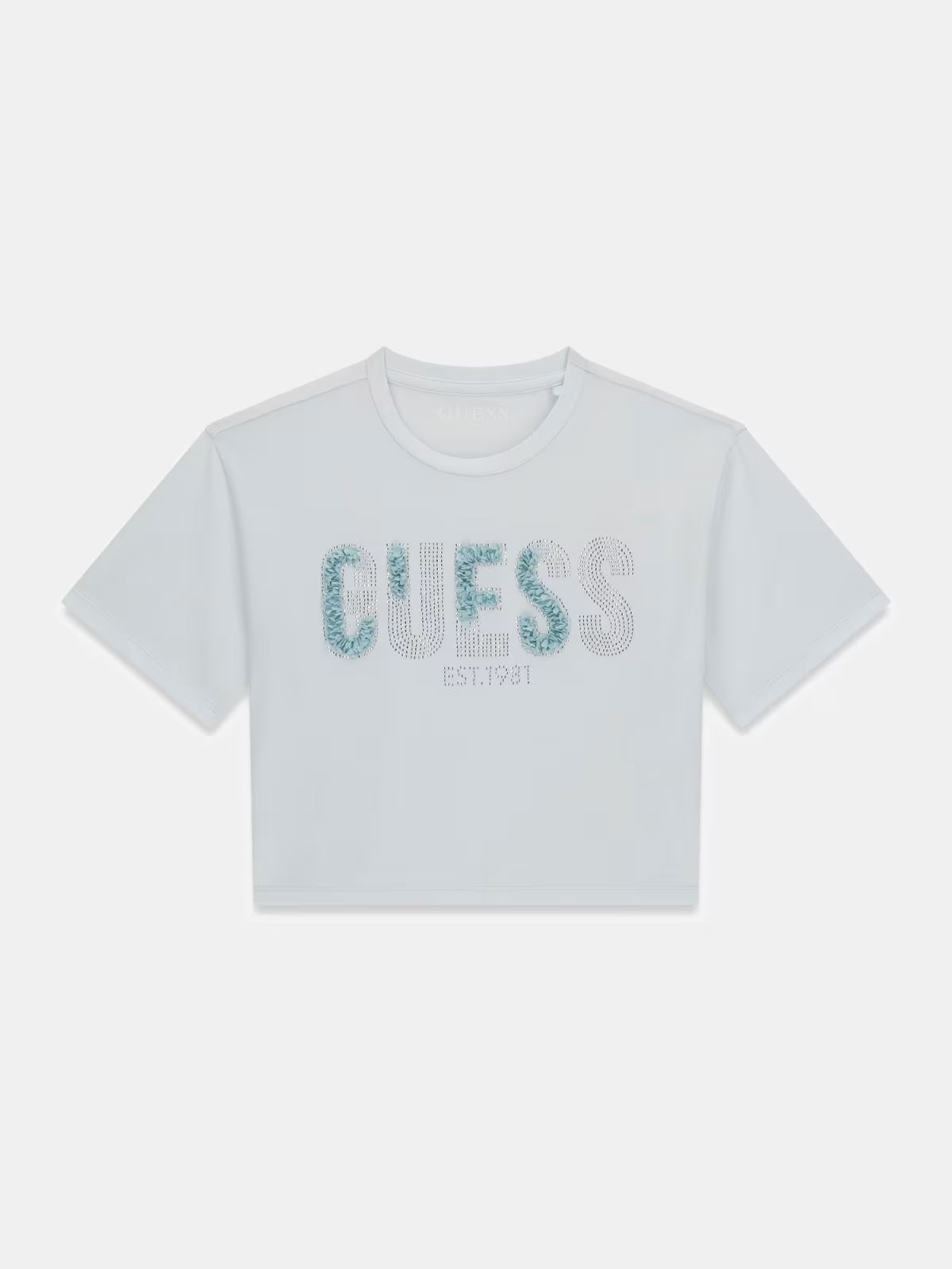 Maglietta crop bambina Guess