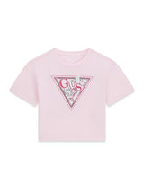 T-shirt crop Guess bambina