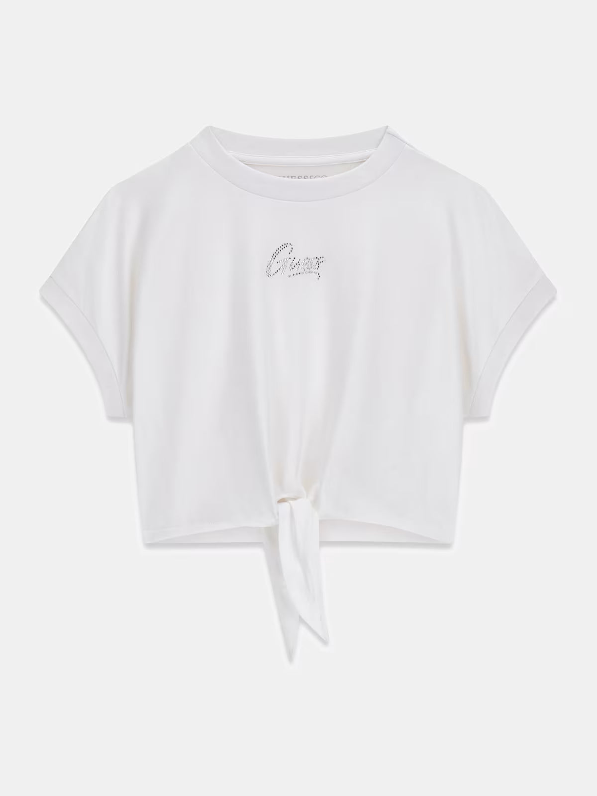 Guess girls' cropped T-shirt