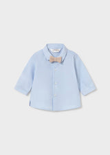 Camicia con papillon neonato - Mayoral