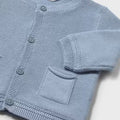 Cardigan neonato in cotone