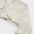 Cardigan elegante neonata in cotone