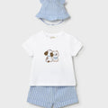 Completo tre pezzi neonato