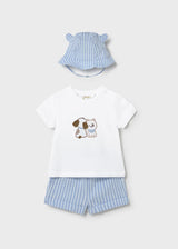 Completo tre pezzi neonato