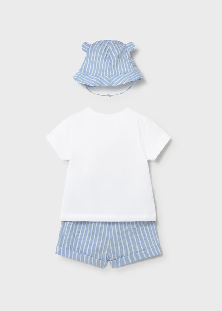 Completo tre pezzi neonato