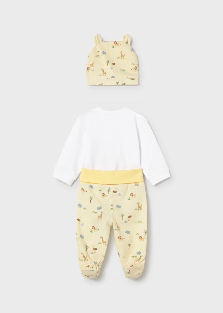 Three-piece baby leggings set