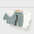 Completo tre pezzi neonato - Mayoral - 1/6 mesi