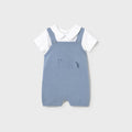 Salopette neonato in tricot