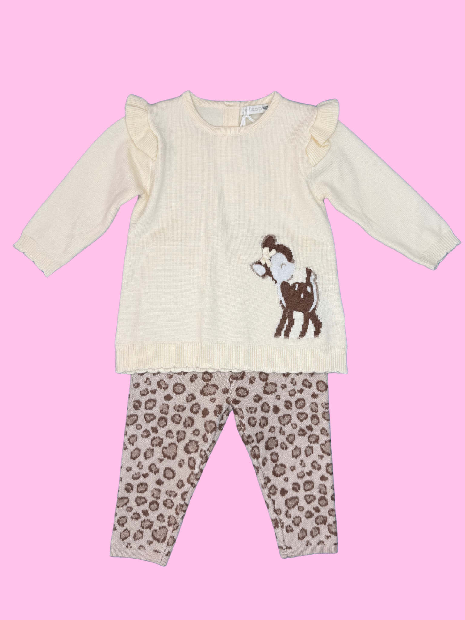 Completo neonata in maglia