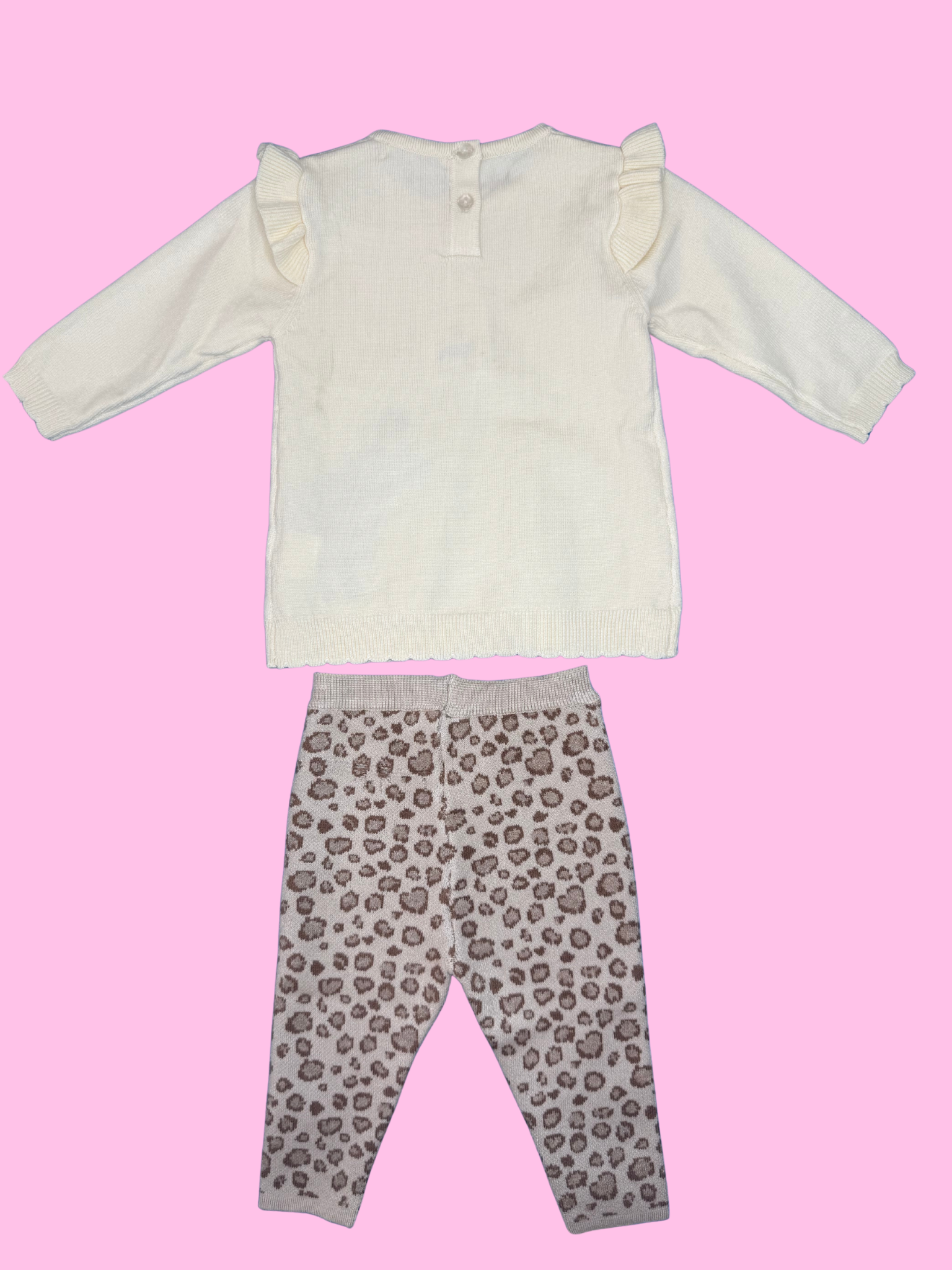 Completo neonata in maglia