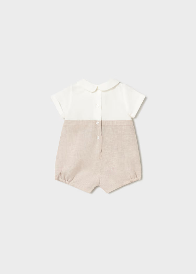 Newborn formal romper
