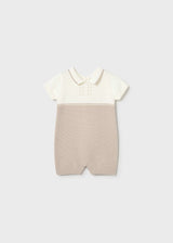 Pagliaccetto in tricot neonato