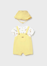 Pagliaccetto neonato con cappello
