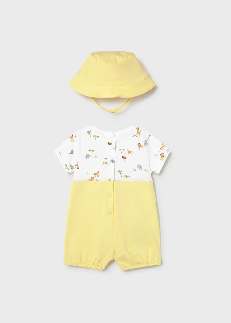 Babygrow with hat