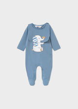 Tutina neonato con bavaglino