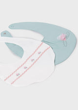 Set 2 bavaglini neonata