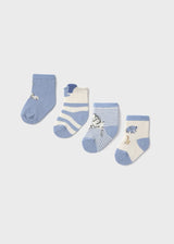 Set 4 calze caldo cotone neonato - Mayoral